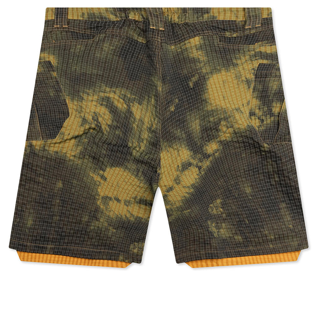 Oval Tactical Cargo Shorts - Yellow