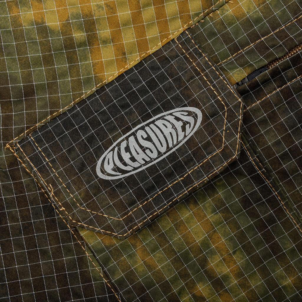 Oval Tactical Cargo Shorts - Yellow
