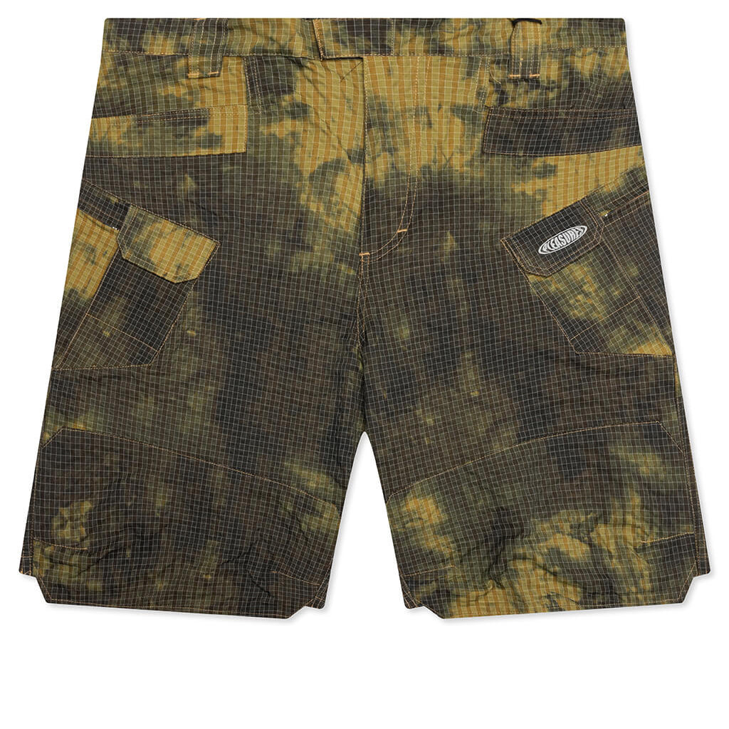 Oval Tactical Cargo Shorts - Yellow