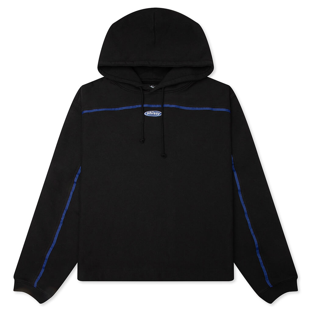 Oval Pullover Hood - Black