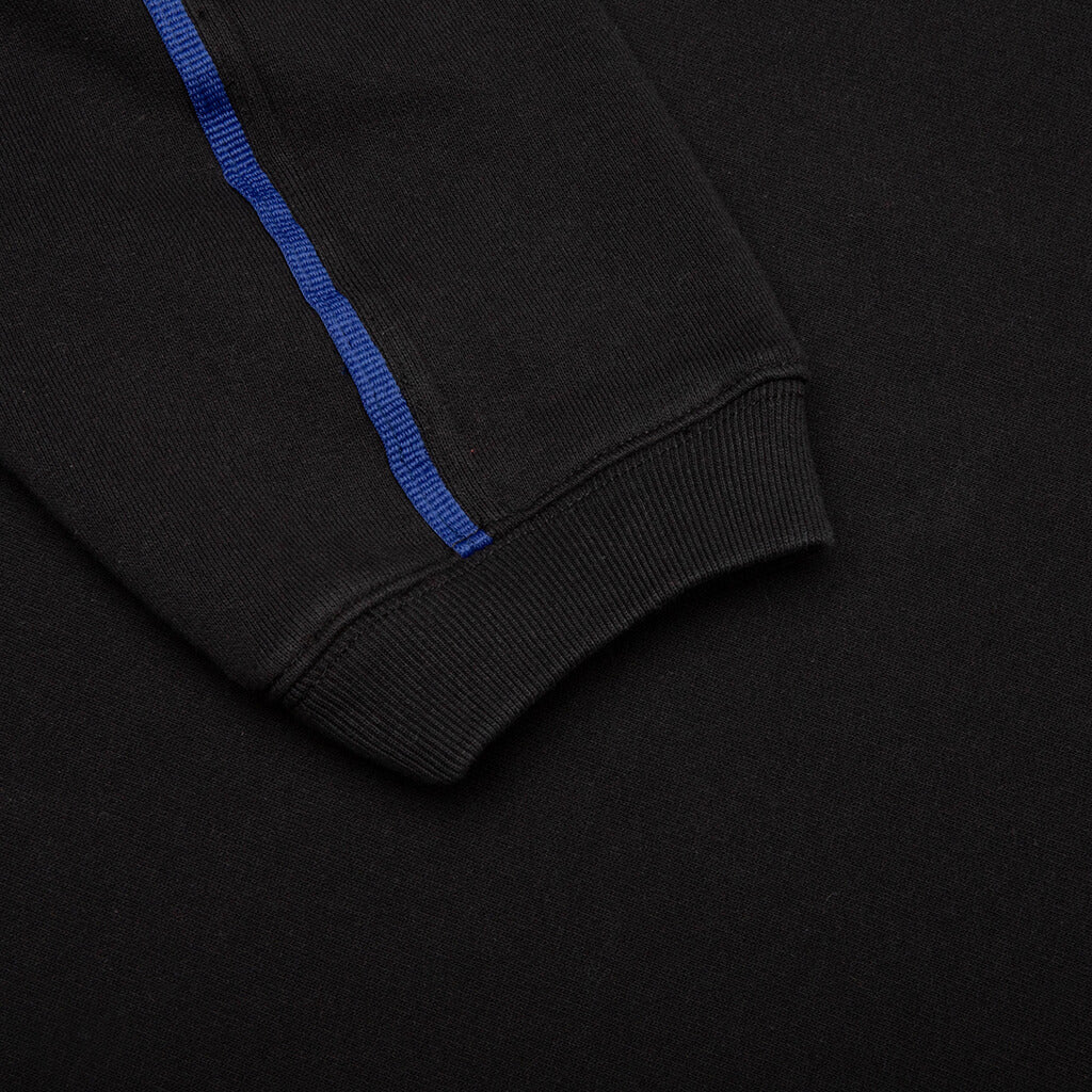 Oval Pullover Hood - Black