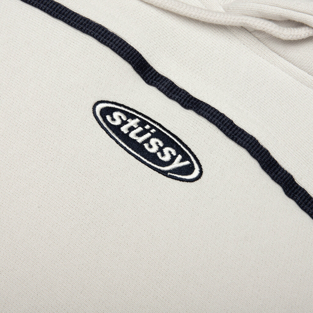 Oval Pullover Hood - Stone
