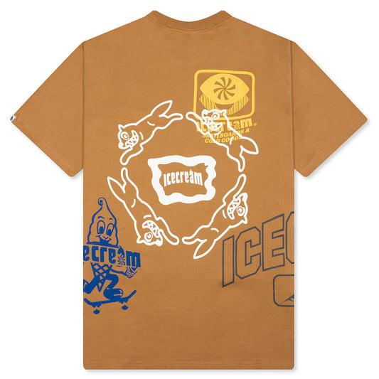 Overlay S/S Tee - Apple Cinnamon