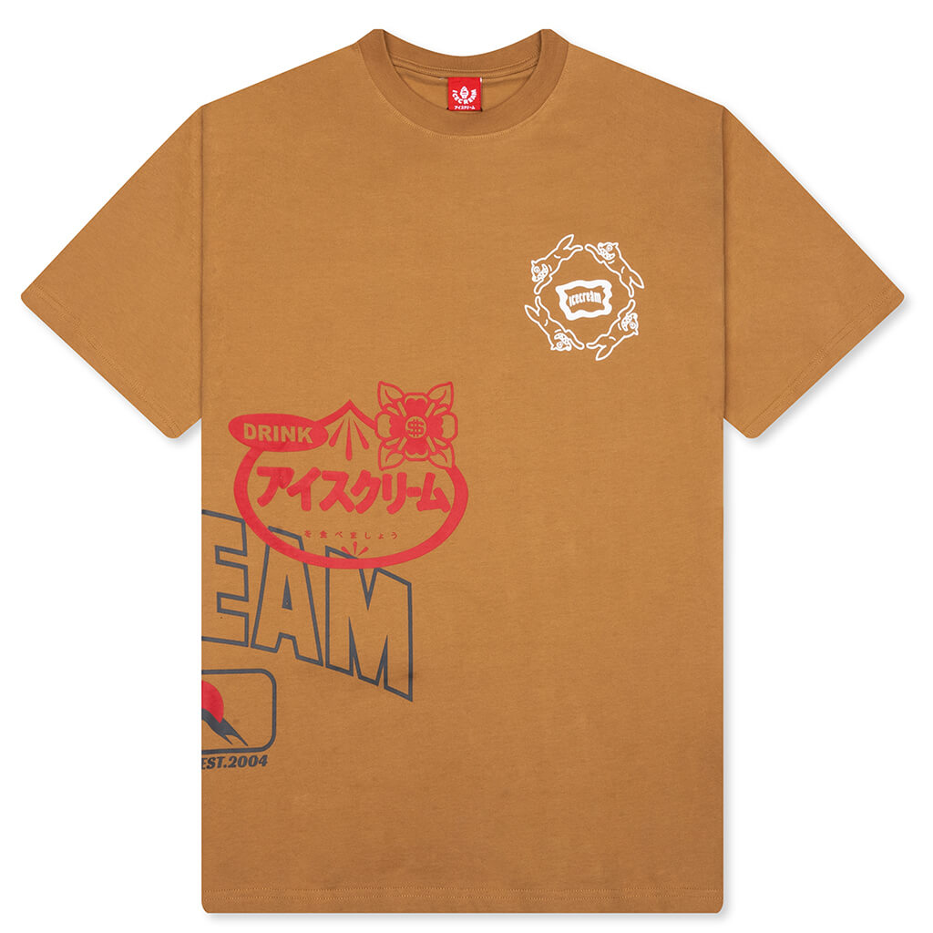 Overlay S/S Tee - Apple Cinnamon