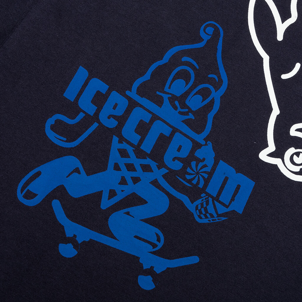 Overlay S/S Tee - Charcoal Art