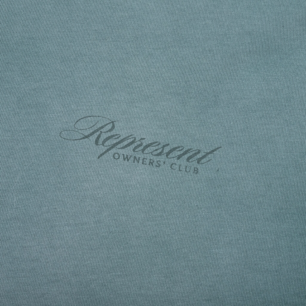Owner Club Script T-Shirt - Vintage Green