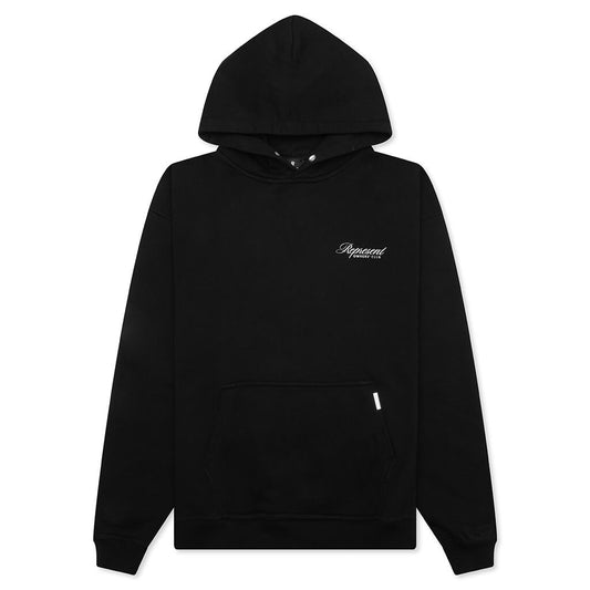 Owners Club Script Hoodie - Black