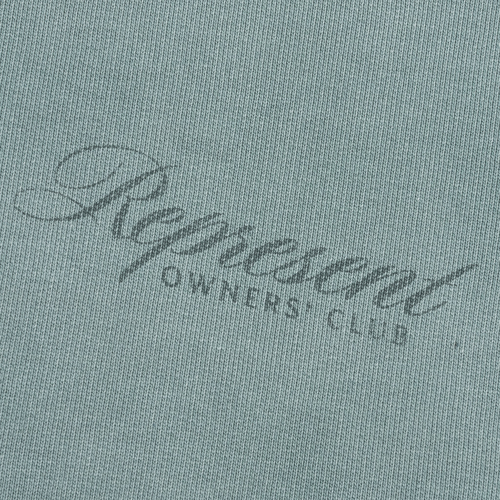 Owners Club Script Hoodie - Vintage Green