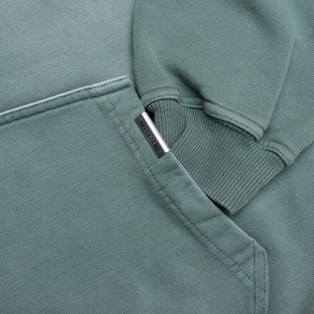 Owners Club Script Hoodie - Vintage Green