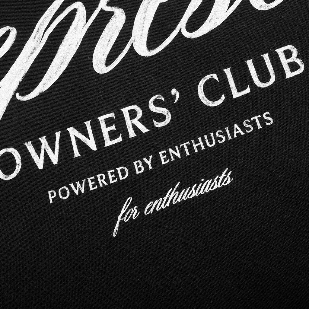 Owners Club Script T-Shirt - Black
