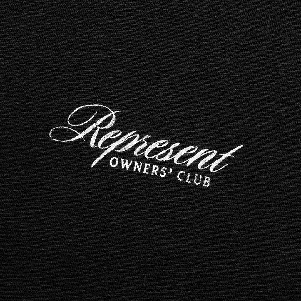 Owners Club Script T-Shirt - Black