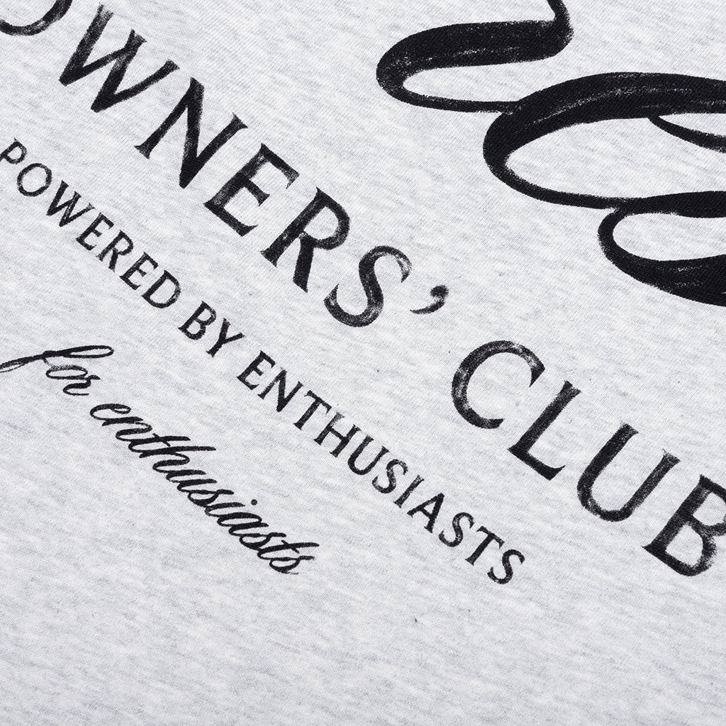 Owners Club Script T-Shirt - Cream Marl
