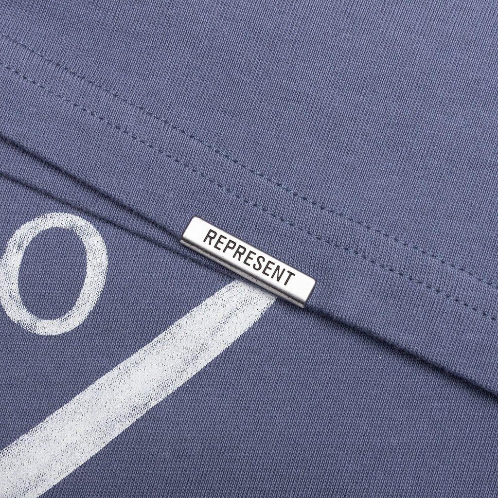 Owners Club Script T-Shirt - Dusty Blue