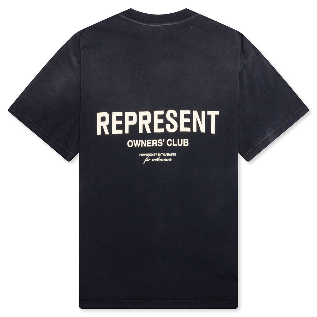Owners Club T-Shirt - Aged Black