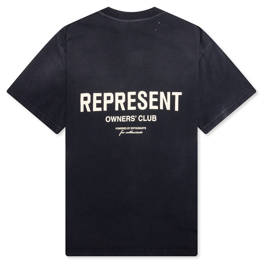 Owners Club T-Shirt - Aged Black
