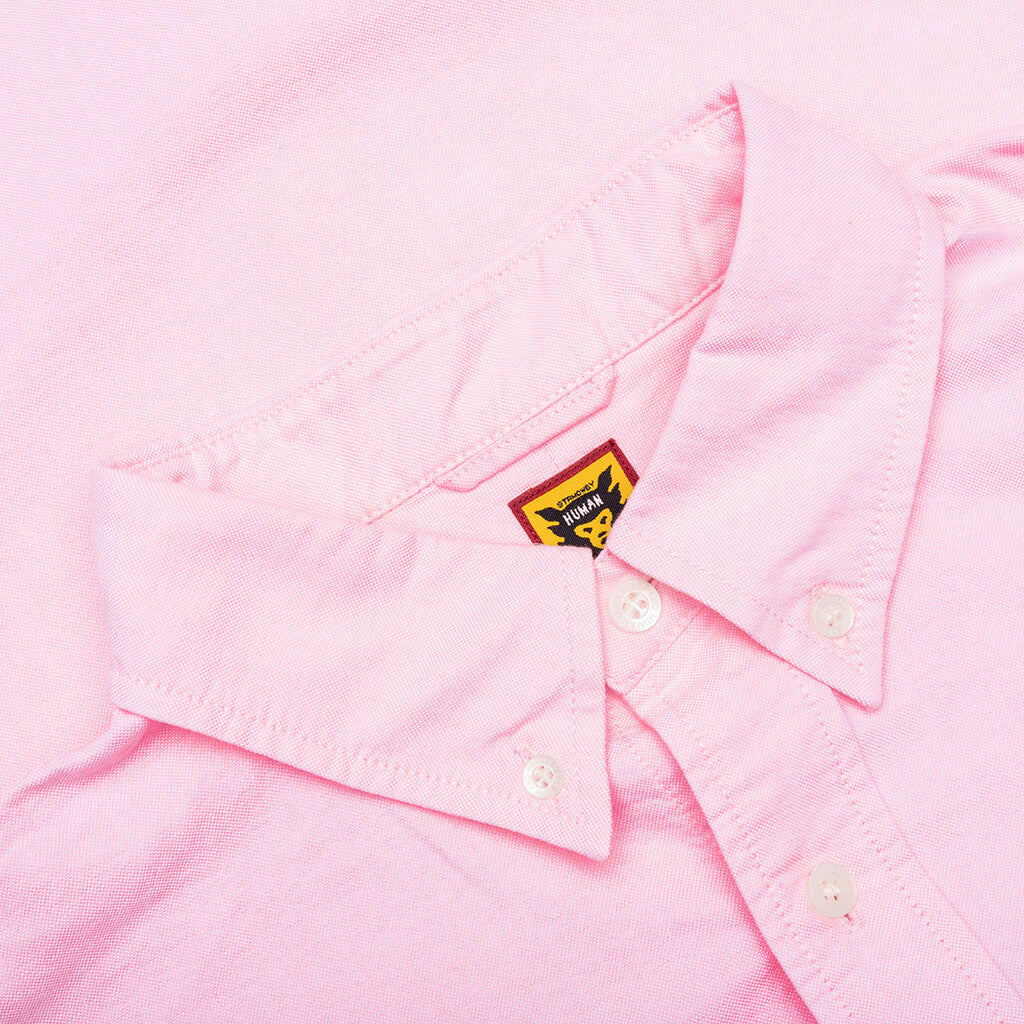 Oxford B.D L/S Shirt - Pink