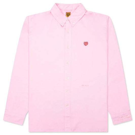 Oxford B.D L/S Shirt - Pink