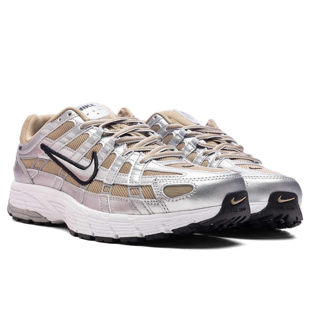 P-6000 - Khaki/Metallic Silver/Metallic Platinum