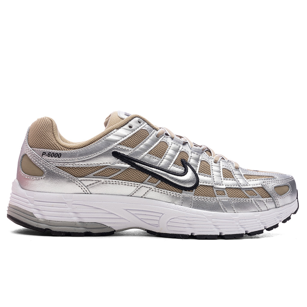 P-6000 - Khaki/Metallic Silver/Metallic Platinum