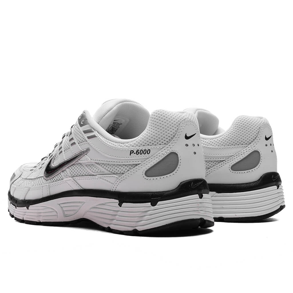 P-6000 - White/Black/Metallic Silver