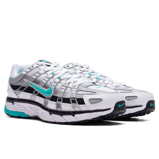 P-6000 - White/Dusty Cactus/Metallic Silver