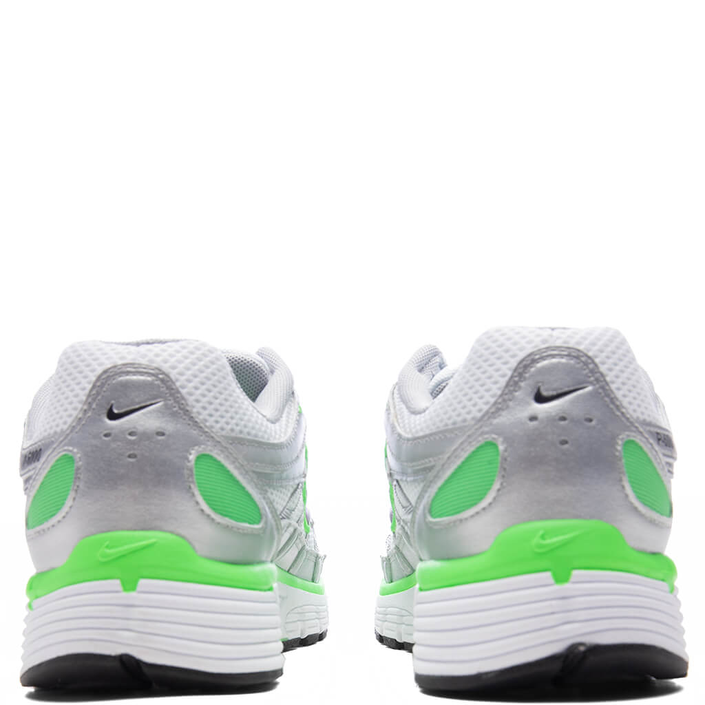 P-6000 SE - Metallic Silver/Black/White/Green Strike