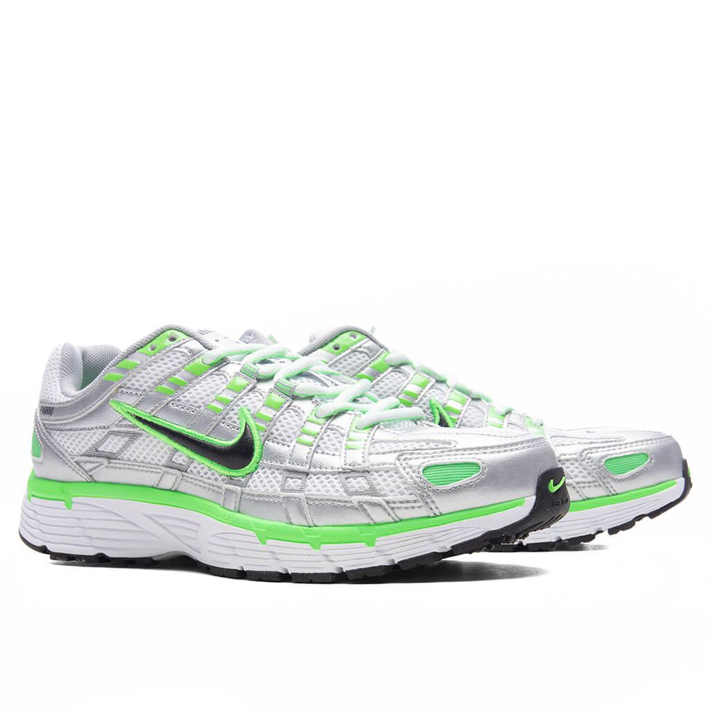 P-6000 SE - Metallic Silver/Black/White/Green Strike