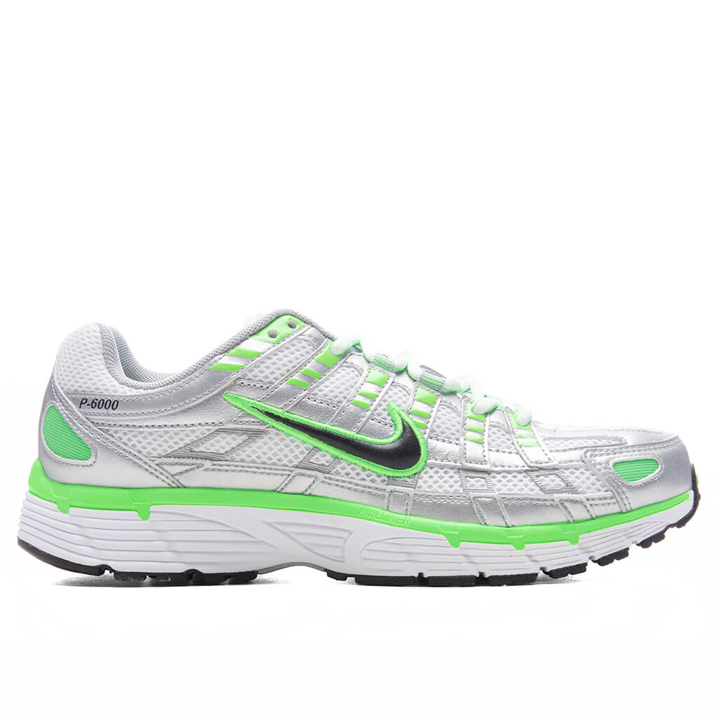 P-6000 SE - Metallic Silver/Black/White/Green Strike