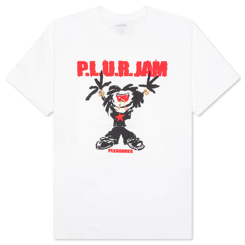 P.L.U.R. Jam T-Shirt - White
