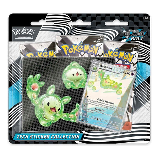 Pokemon Card Eng. 2025 Pokemon SV: Black Bolt Sticker Collection Box 10-10128-114
