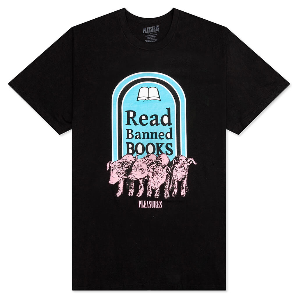 Banned Books T-Shirt - Black