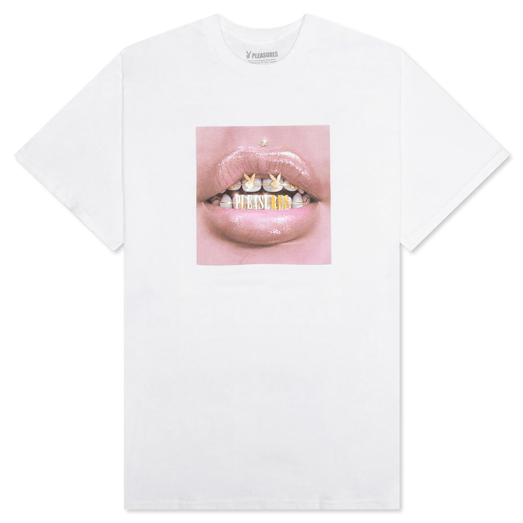 PLEASURES x Playboy Carol T-Shirt - White