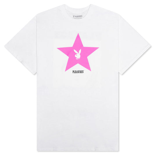 PLEASURES x Playboy Connect T-Shirt - White