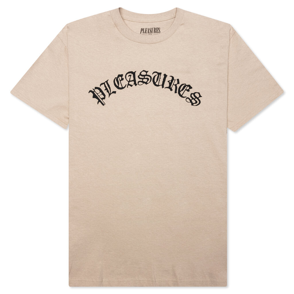 Old E Logo T-Shirt - Sand