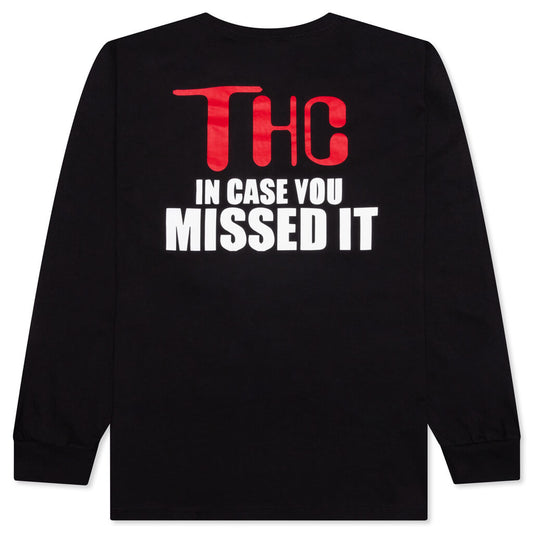 THC L/S Tee - Black