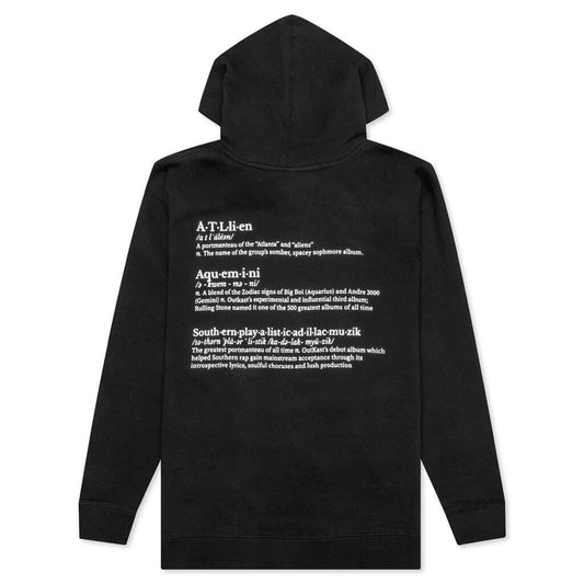 Vocabulary Hoodie - Black
