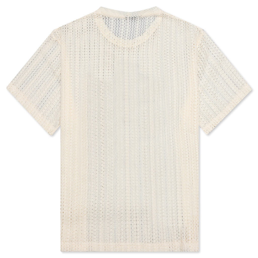Volume Mesh T-Shirt - White
