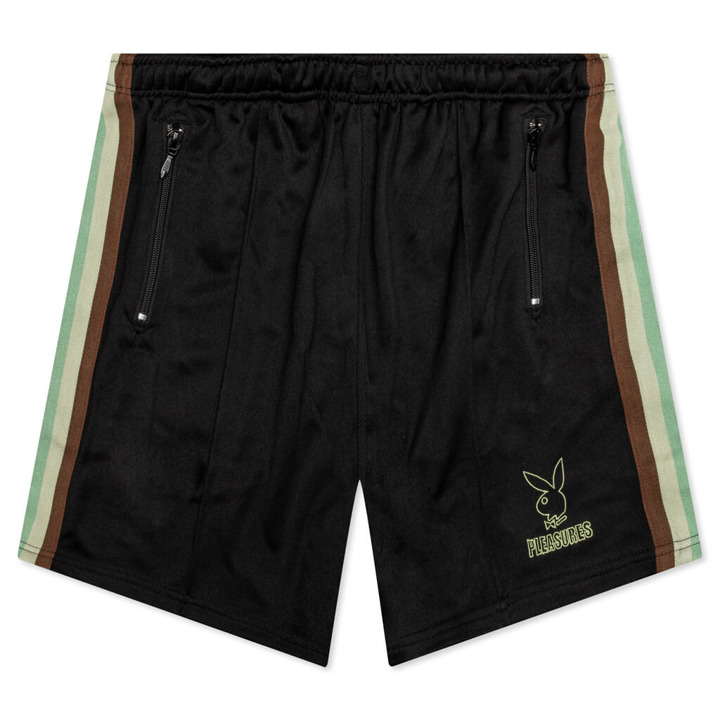PLEASURES x Playboy Wicked Track Shorts - Black