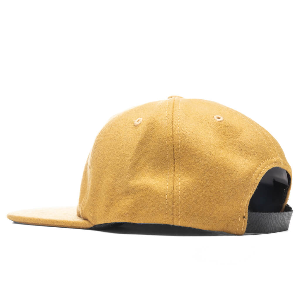 PLEASURES x Playboy PB Wool Strapback Hat - Mustard