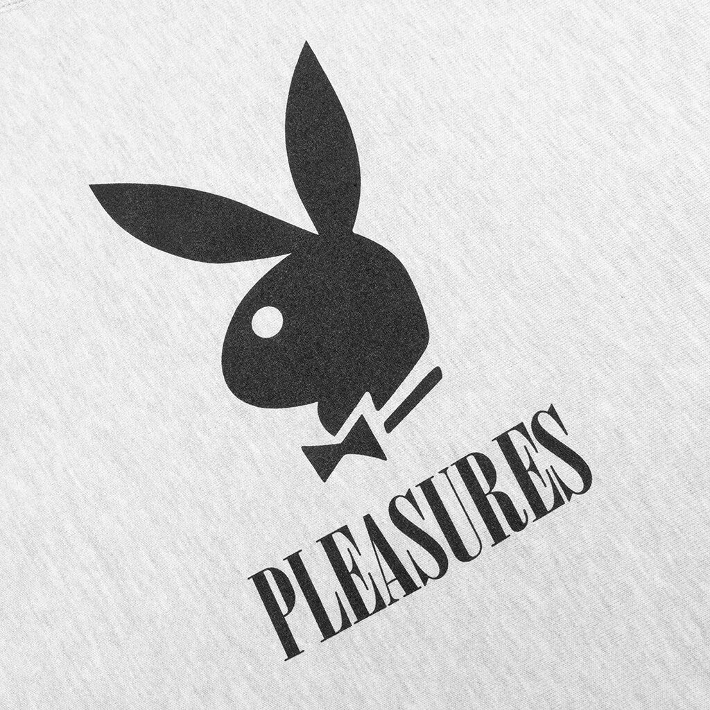 PLEASURES x Playboy Play Hoodie - Heather Grey