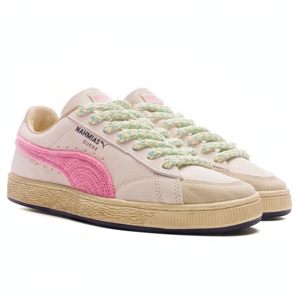 PUMA x Nahmias Suede Crochet - Jasmine Flower/Pink Pixel/Canvas