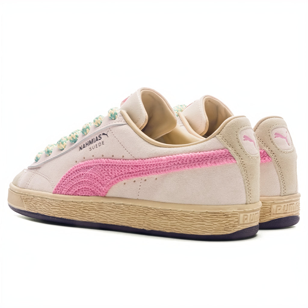 PUMA x Nahmias Suede Crochet - Jasmine Flower/Pink Pixel/Canvas