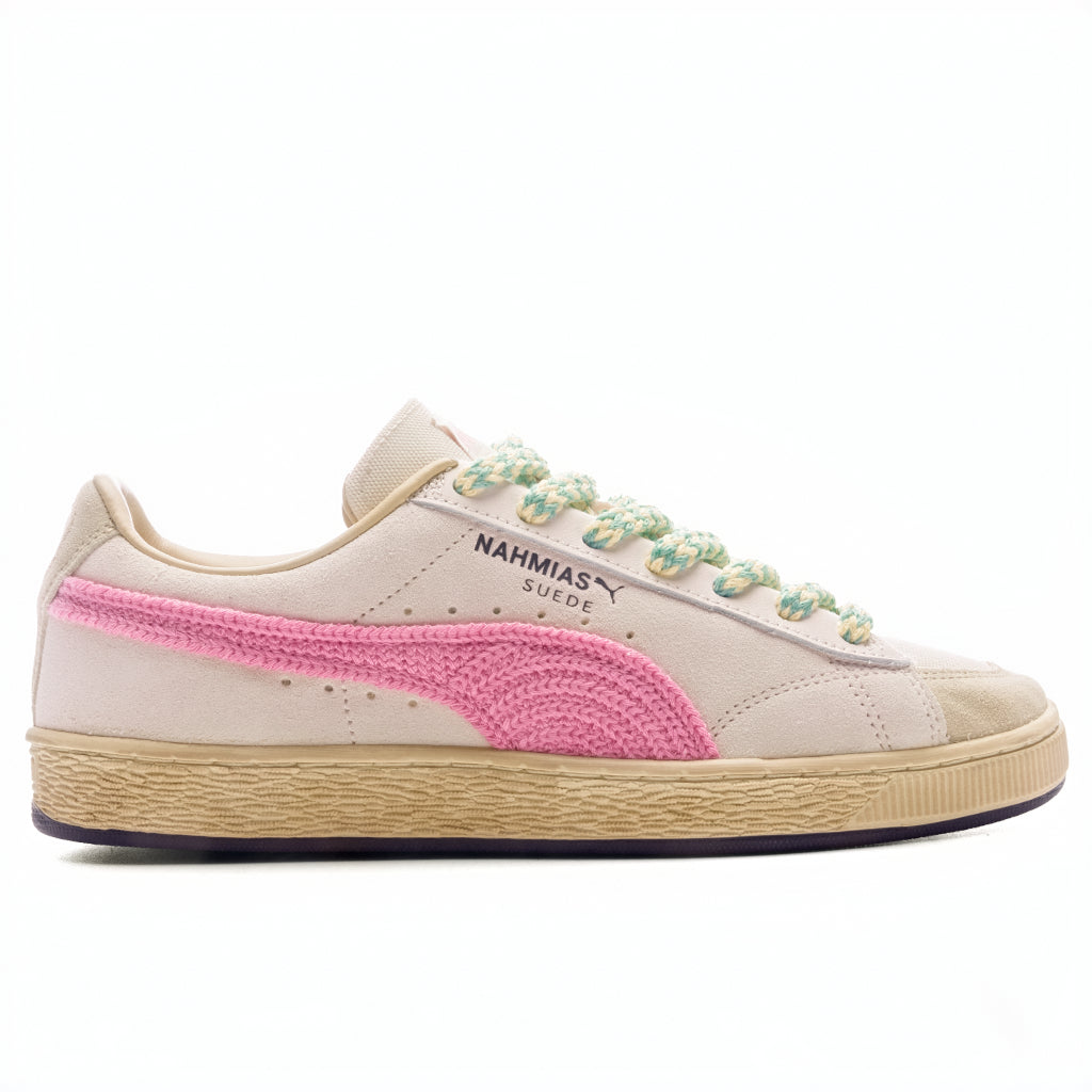 PUMA x Nahmias Suede Crochet - Jasmine Flower/Pink Pixel/Canvas