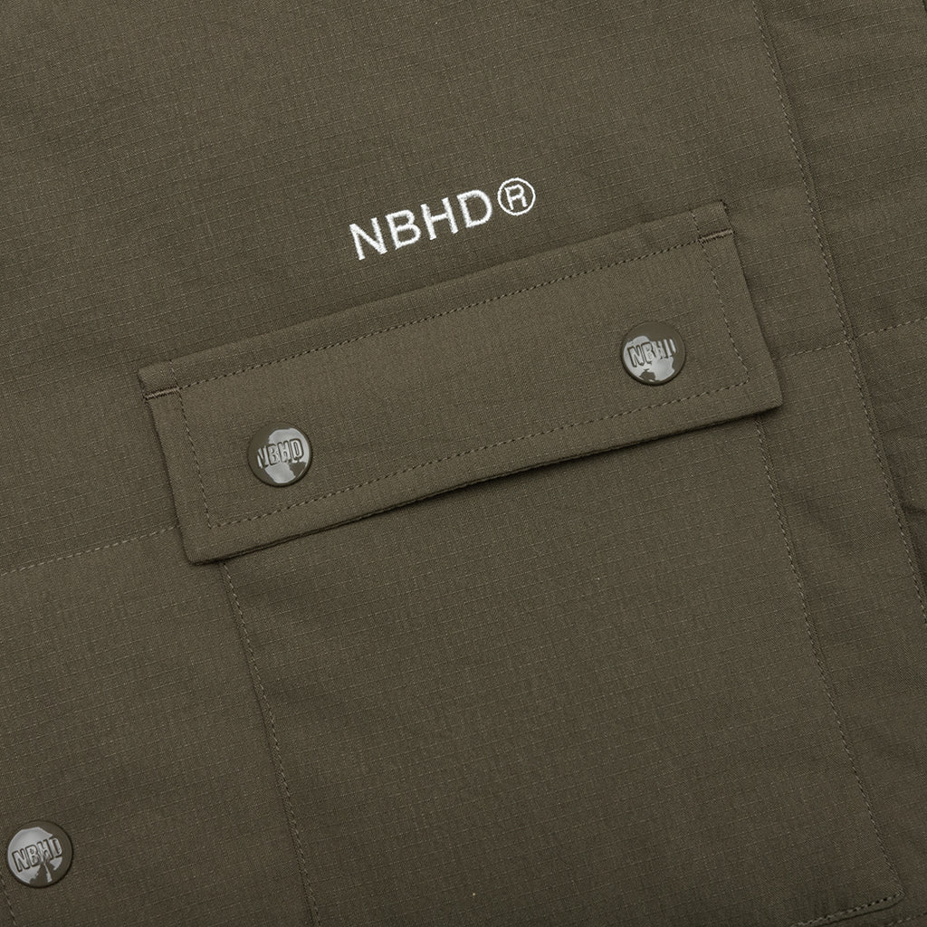 Padded Shirt L/S - Olive