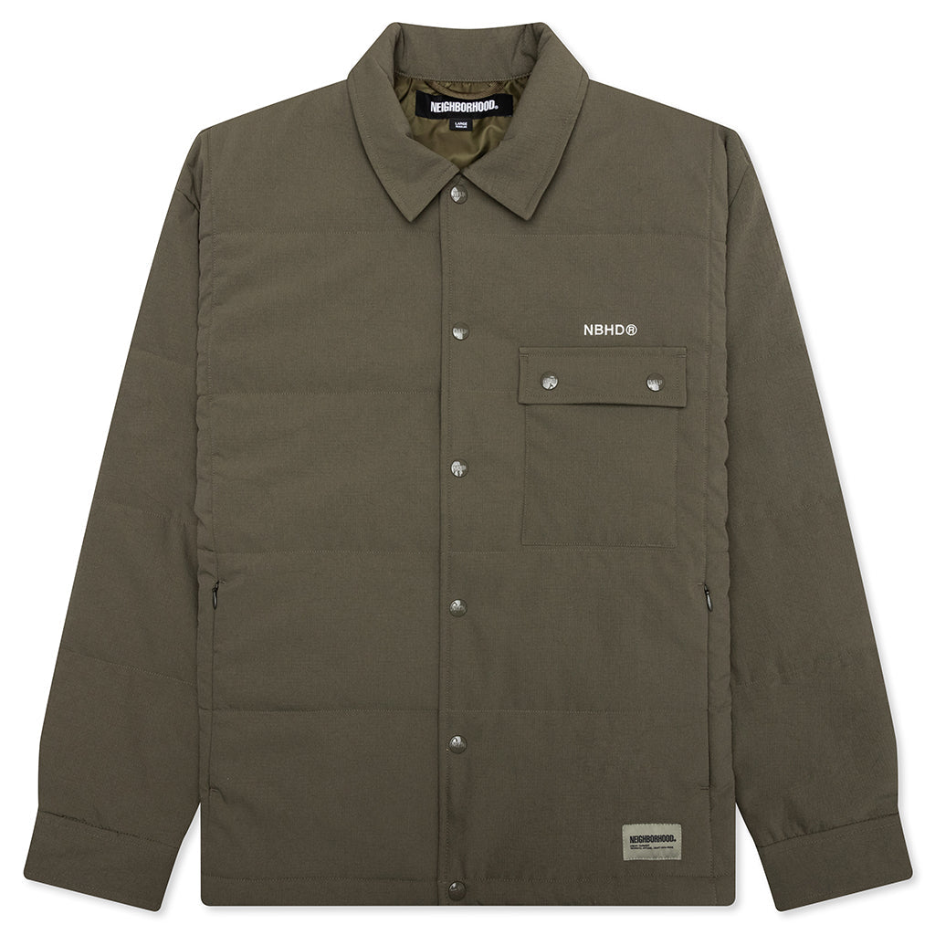 Padded Shirt L/S - Olive