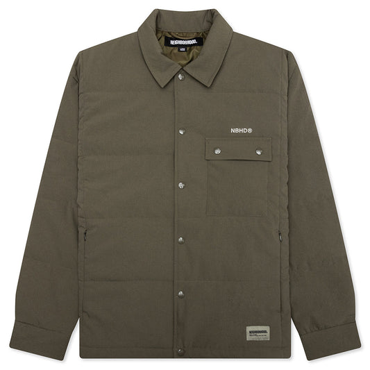 Padded Shirt L/S - Olive