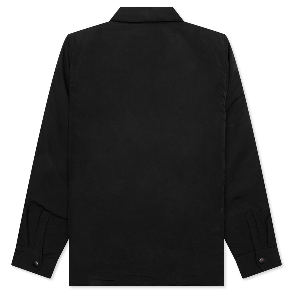 Padded Tech Over Shirt - Black