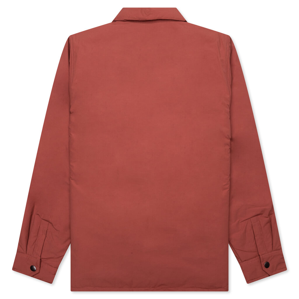 Padded Tech Over Shirt - Brick
