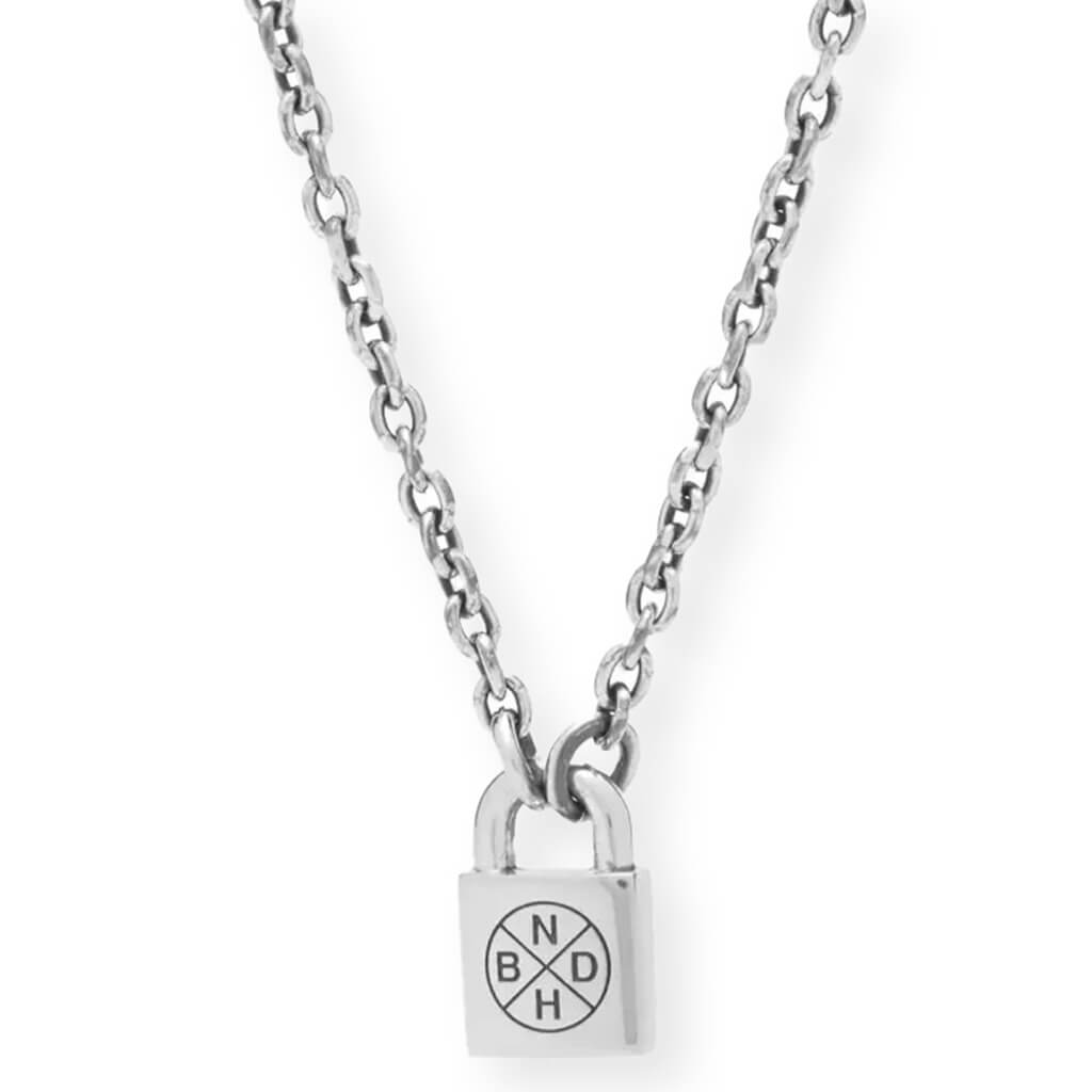 Padlock Necklace - Silver