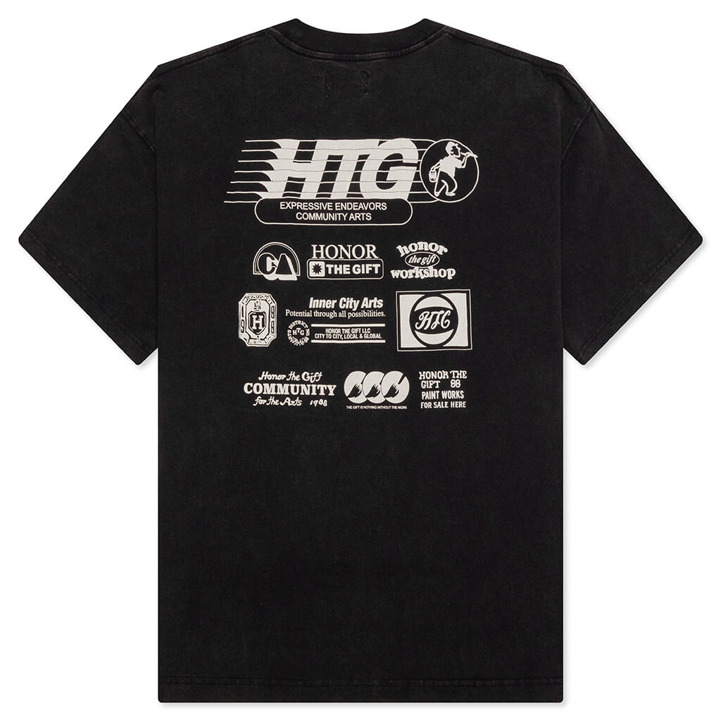 Paint Works Tee - Black